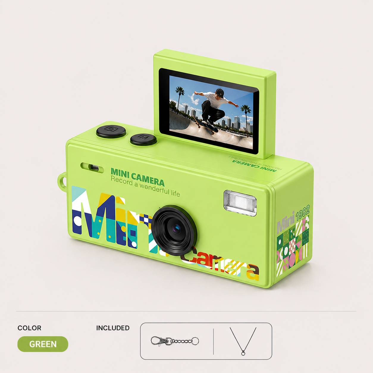 RETROVACAM™ – Mini Retro Camera (Film Your Life in 90s Style)