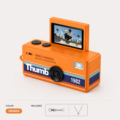 RETROVACAM™ – Mini Retro Camera (Film Your Life in 90s Style)